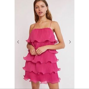 Finders Keepers Bijou Mini Dress Fuchsia